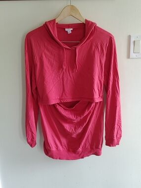 Boob Design Coral Pink Nursing Top
